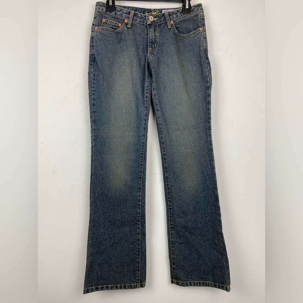 Vintage Blue Tattoo size 29 Women’s Blue Denim Low Rise Bootcut Jeans
